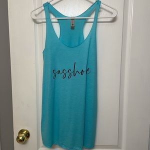 Sasshole Racer Back Tank